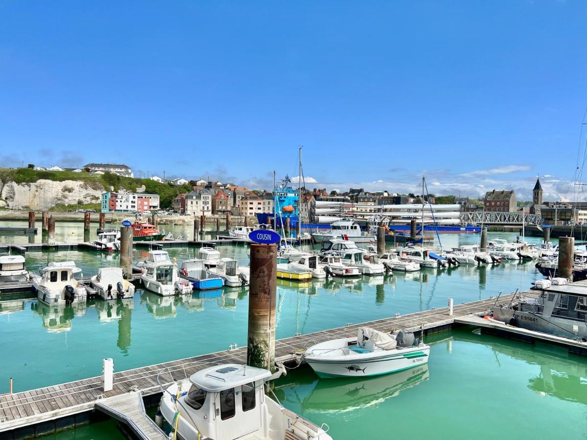 La Dunette - Splendide Vue Port Avec Les Bateaux Dieppe Exterior foto