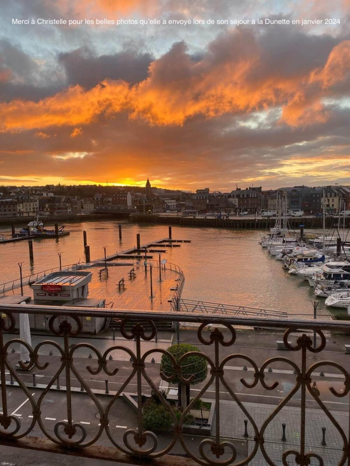 La Dunette - Splendide Vue Port Avec Les Bateaux Dieppe Exterior foto