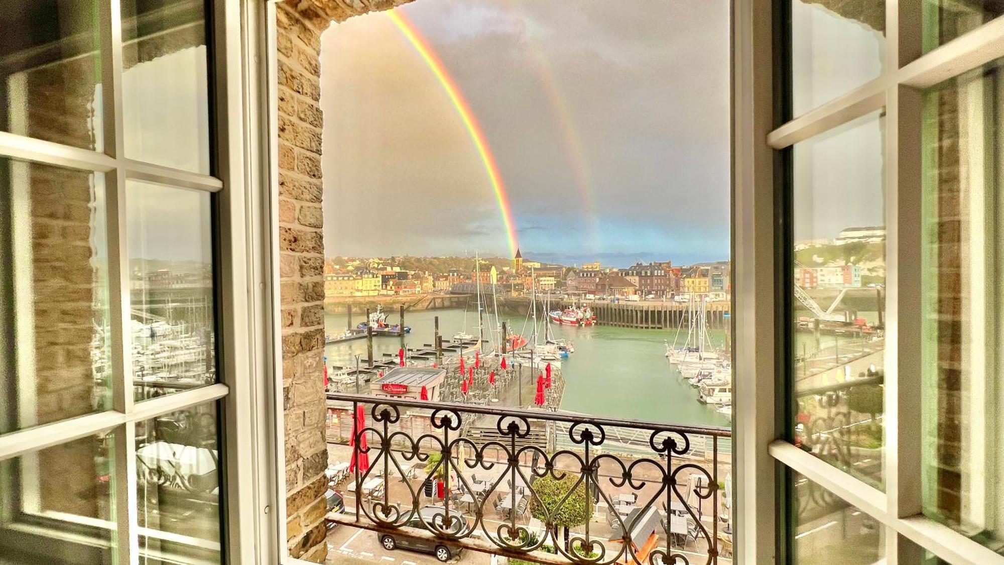 La Dunette - Splendide Vue Port Avec Les Bateaux Dieppe Exterior foto