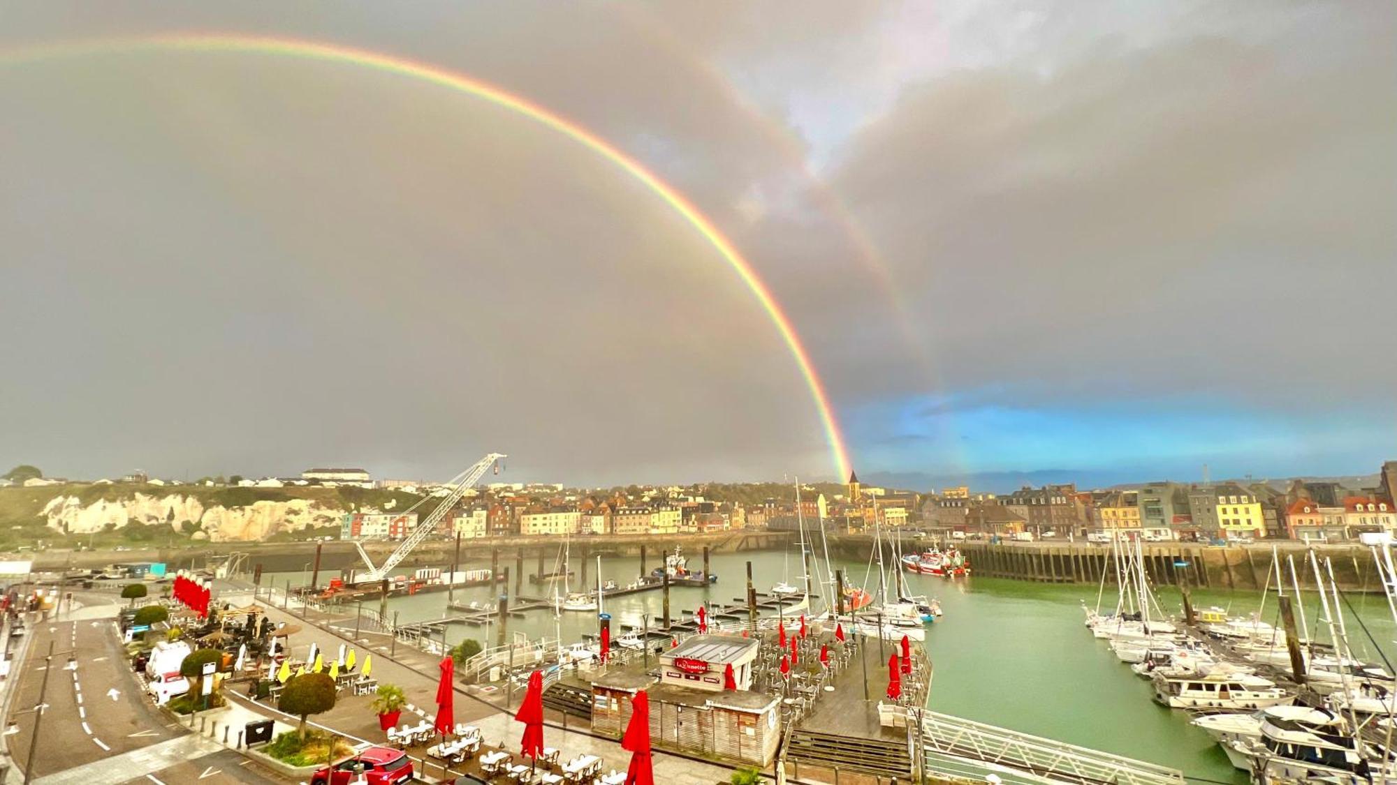 La Dunette - Splendide Vue Port Avec Les Bateaux Dieppe Exterior foto
