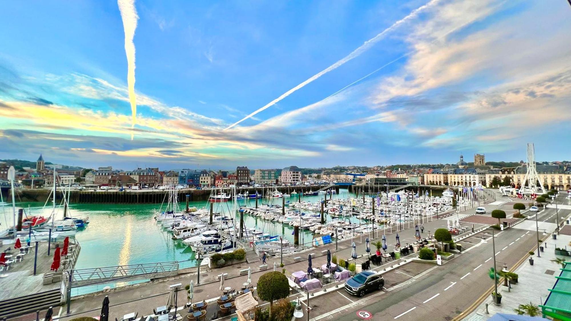 La Dunette - Splendide Vue Port Avec Les Bateaux Dieppe Exterior foto